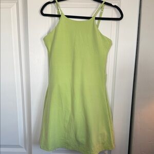 Girlfriend Collective Green Athletic Dress